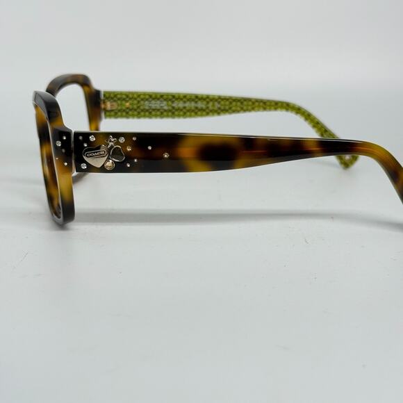 Coach Sunglasses Frame Only HC 8021B (L013 Ella) 5031/13 Tortoise/Crystals 19820 - Picture 2 of 7